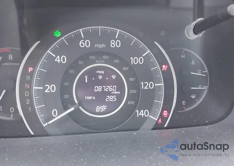 2014 Honda Cr-V Ex-L z USA, uszkodzony, nr VIN 2HKRM4H79EH642019